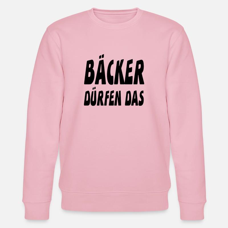 Bäcker - Stanley/Stella Unisex Bio-Sweatshirt CHANGER  - Hellrosa