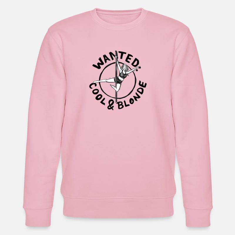JGA: Cheers! Pole Dance – Illustration - Stanley/Stella Unisex Bio-Sweatshirt CHANGER  - Hellrosa