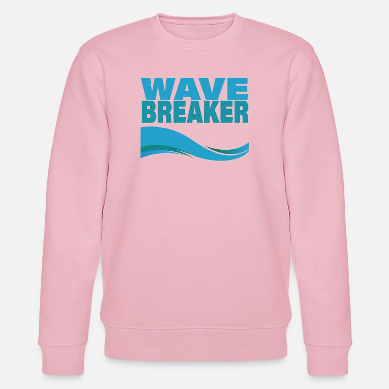WAVE BREAKER - Stanley/Stella Unisex Bio-Sweatshirt CHANGER  - Hellrosa