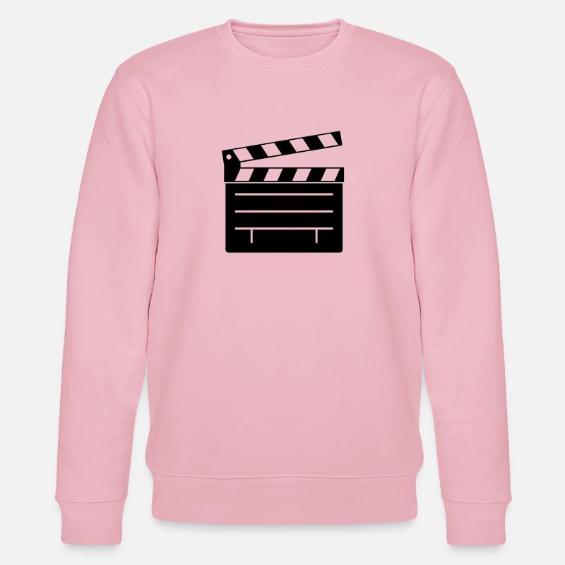 Clapperboard - Stanley/Stella Unisex Bio-Sweatshirt CHANGER  - Hellrosa