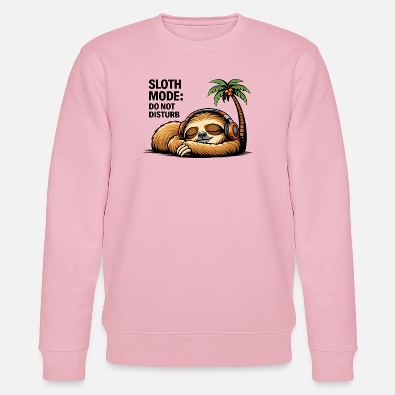 Mode paresseux : ne pas déranger - Sweat bio CHANGER Stanley/Stella Unisexe - rose pâle