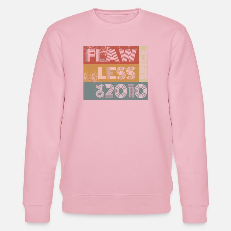 16. Anniversaire Flawless depuis 04/2010 - Sweat bio CHANGER Stanley/Stella Unisexe - rose pâle