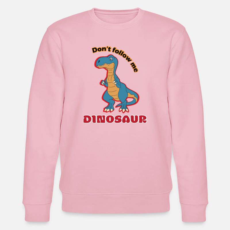Ne suivez pas Dino Spruch - Sweat bio CHANGER Stanley/Stella Unisexe - rose pâle
