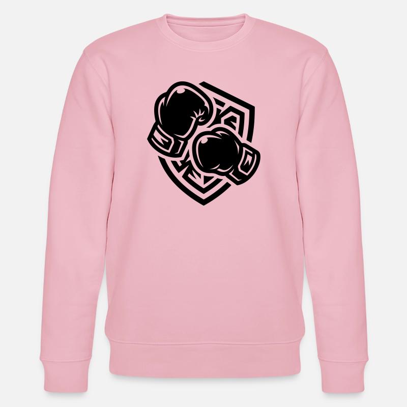 Gants de boxe Armoiries Boxe - Sweat bio CHANGER Stanley/Stella Unisexe - rose pâle
