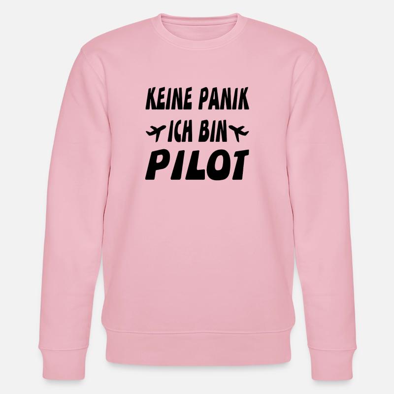 Pilot - Stanley/Stella Unisex Bio-Sweatshirt CHANGER  - Hellrosa
