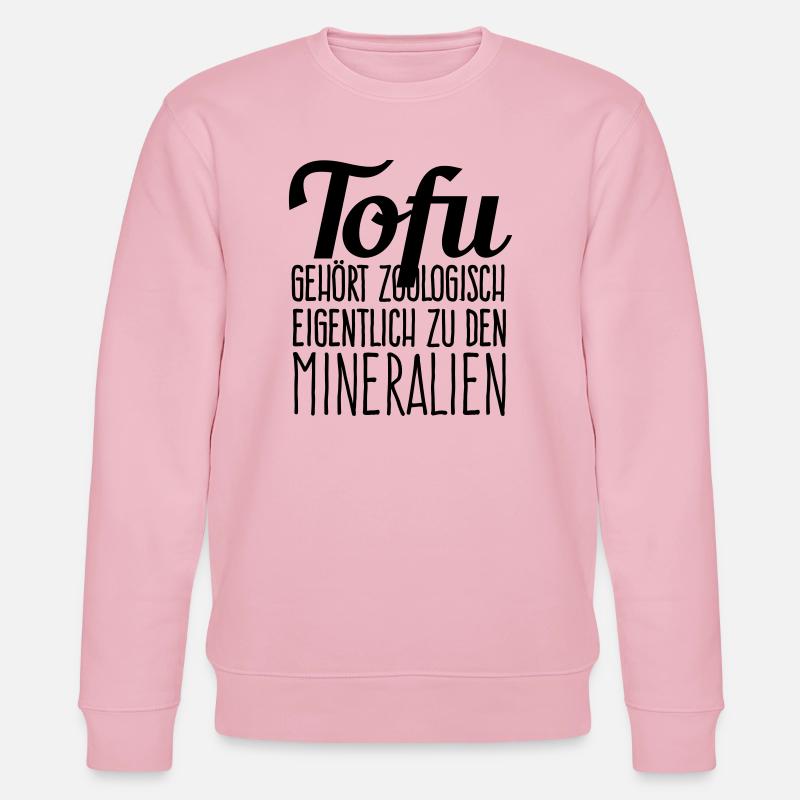 Tofu zoologisch - Stanley/Stella Unisex Bio-Sweatshirt CHANGER - Hellrosa