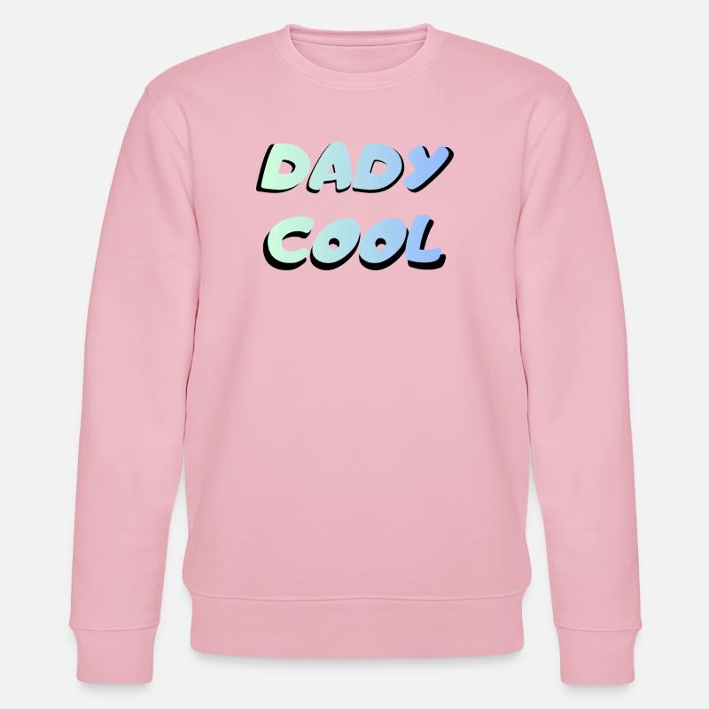 Dady Cool - Stanley/Stella Unisex Bio-Sweatshirt CHANGER  - Hellrosa