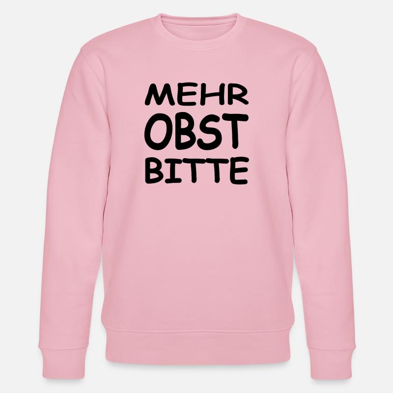 Obst - Stanley/Stella Unisex Bio-Sweatshirt CHANGER  - Hellrosa