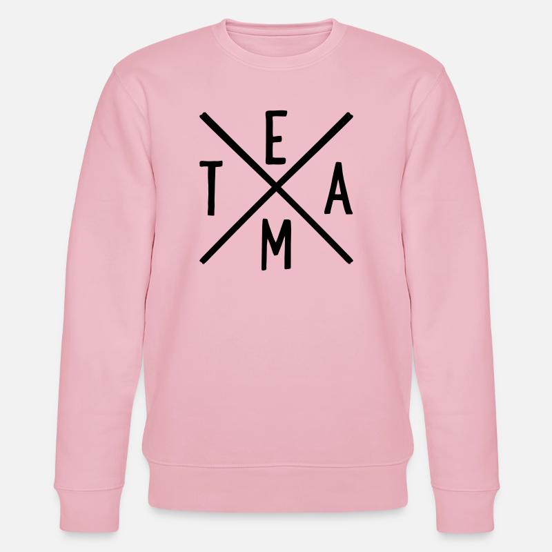Team - Stanley/Stella Unisex Bio-Sweatshirt CHANGER  - Hellrosa