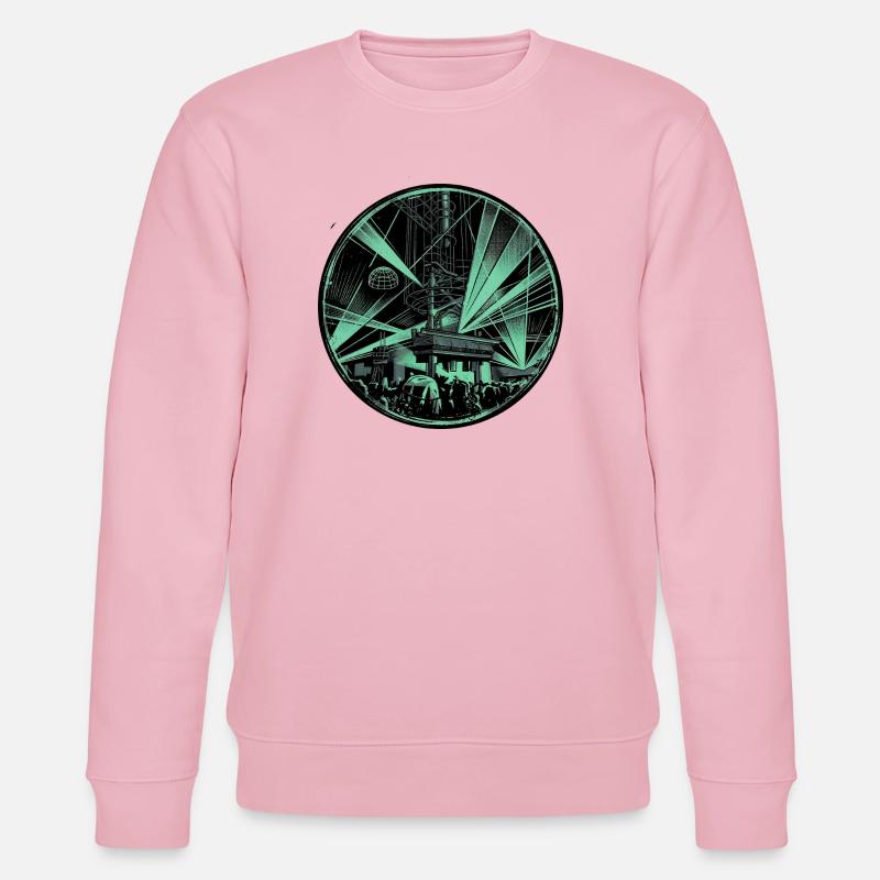 Techno Generation Electro - Stanley/Stella CHANGER Unisex Organic Sweatshirt - cotton pink