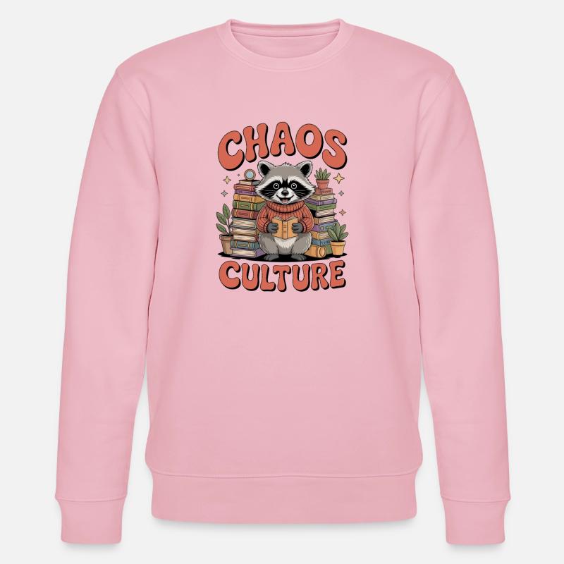 Passionné de Cluttercore - Sweat bio CHANGER Stanley/Stella Unisexe - rose pâle