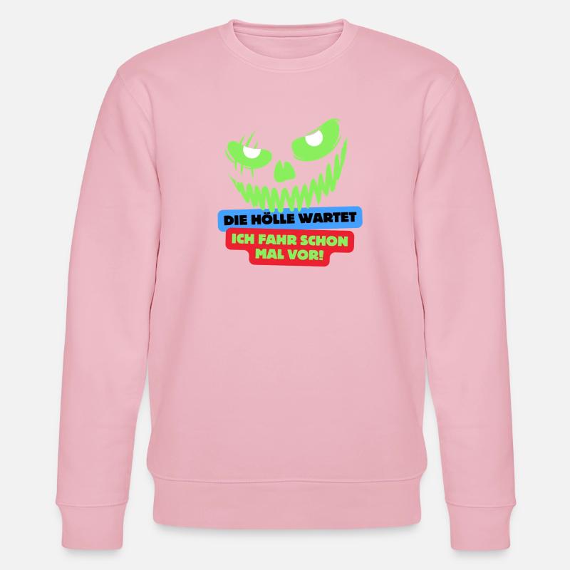 Biker - Stanley/Stella Unisex Bio-Sweatshirt CHANGER  - Hellrosa