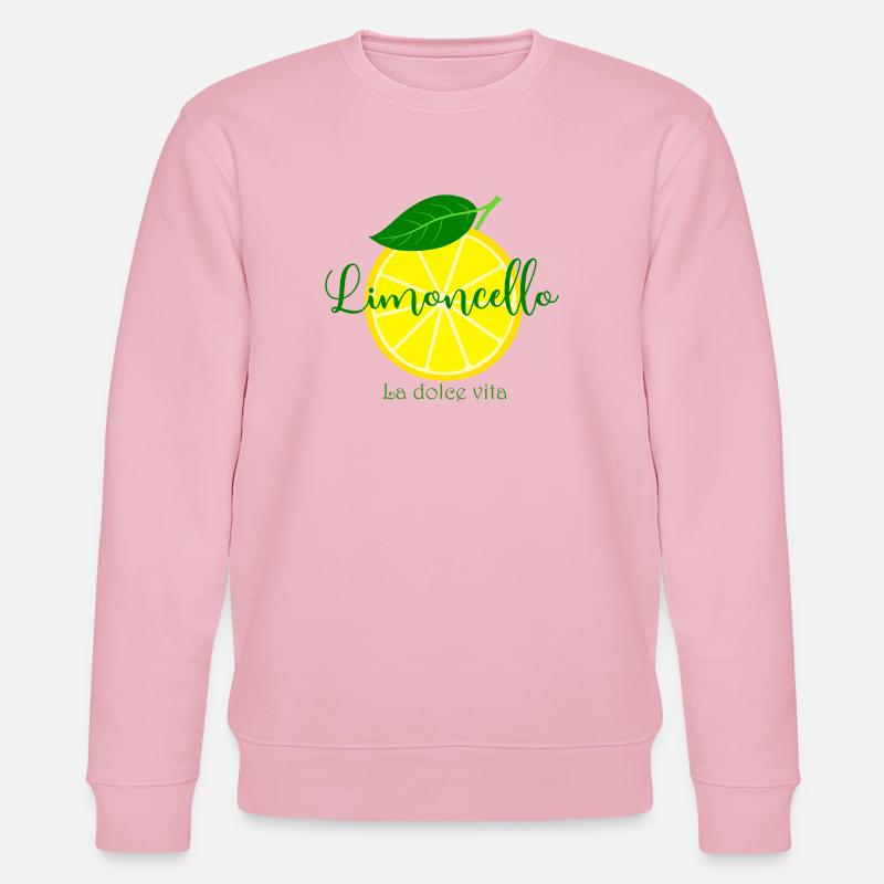 Limoncello La Dolce Vita  - Stanley/Stella Unisex Bio-Sweatshirt CHANGER  - Hellrosa