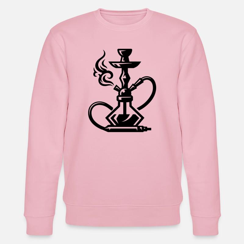 Shisha Hookah - Stanley/Stella Unisex Bio-Sweatshirt CHANGER  - Hellrosa