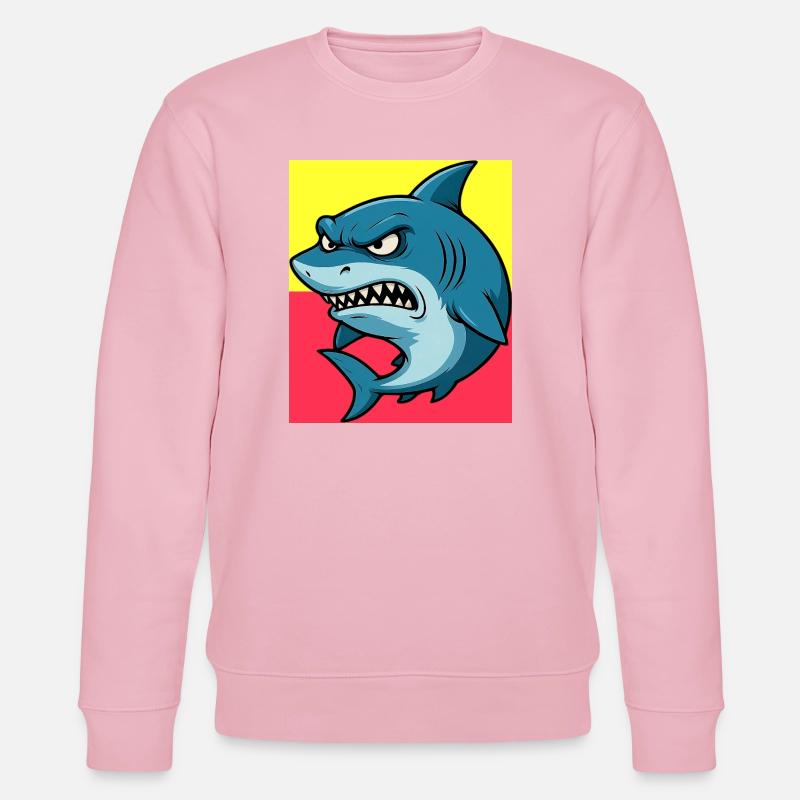 Requin - Sweat bio CHANGER Stanley/Stella Unisexe - rose pâle