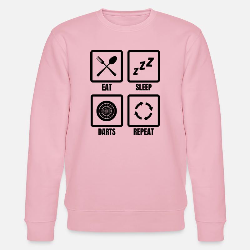 Dart Zeitplan - Stanley/Stella Unisex Bio-Sweatshirt CHANGER  - Hellrosa