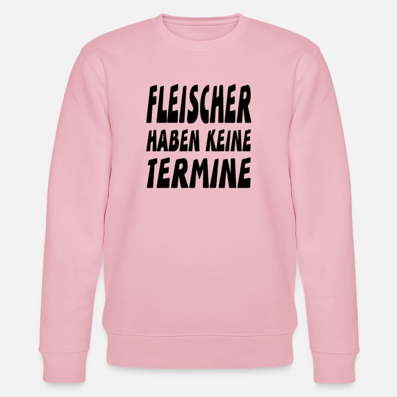 Fleischer - Stanley/Stella Unisex Bio-Sweatshirt CHANGER  - Hellrosa