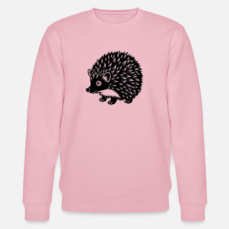 Hérisson - Sweat bio CHANGER Stanley/Stella Unisexe - rose pâle