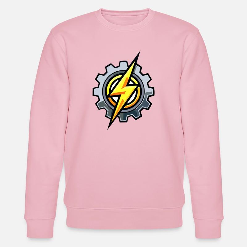Gear Blitz – Génie électrique et mécanique - Sweat bio CHANGER Stanley/Stella Unisexe - rose pâle