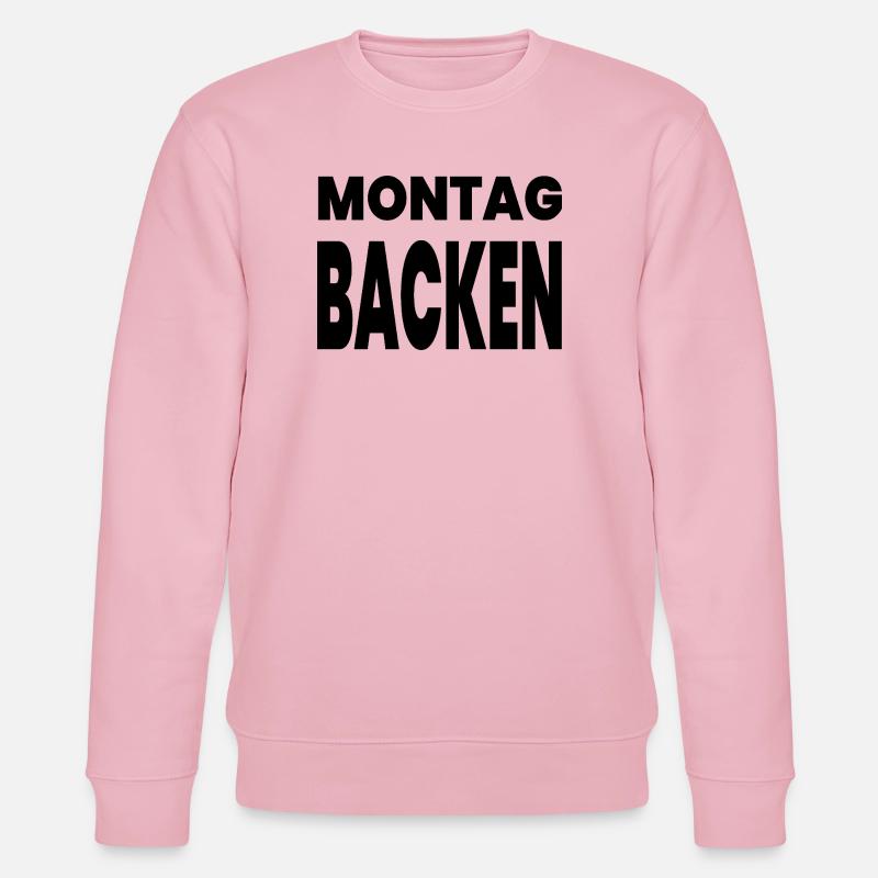 Backen - Stanley/Stella Unisex Bio-Sweatshirt CHANGER  - Hellrosa