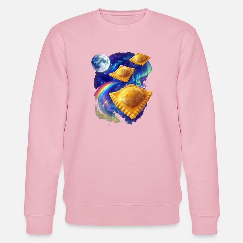Ravioli de l’espace - Sweat bio CHANGER Stanley/Stella Unisexe - rose pâle