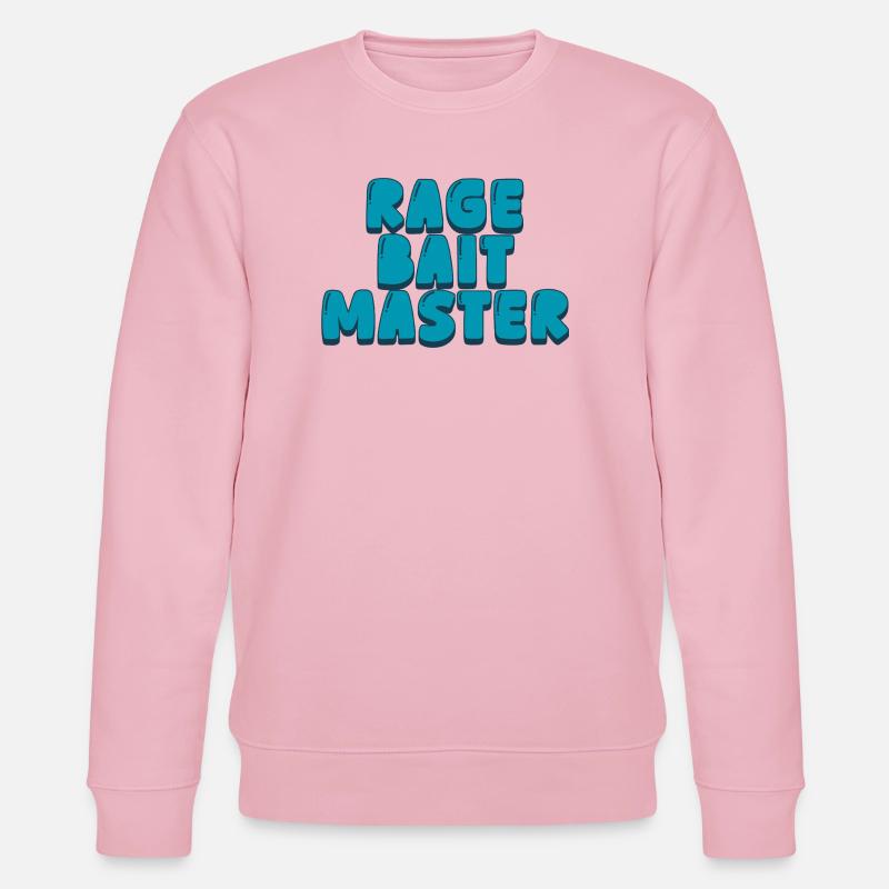 Rage-Bait-Meister - Stanley/Stella Unisex Bio-Sweatshirt CHANGER  - Hellrosa
