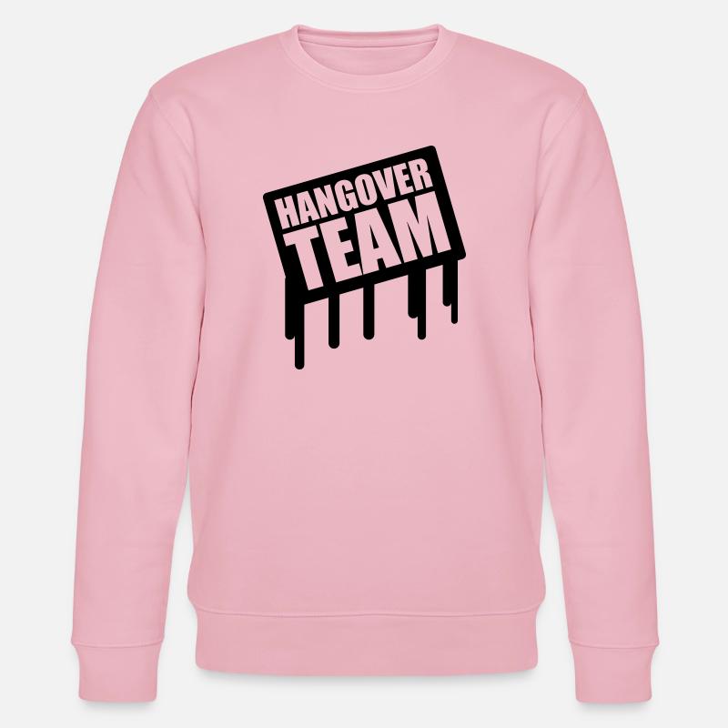 L’équipe de la gueule de bois - Sweat bio CHANGER Stanley/Stella Unisexe - rose pâle