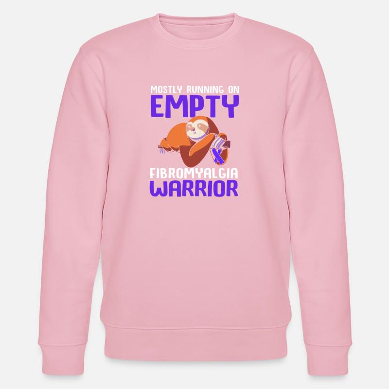 Fibromyalgie Fibro - Stanley/Stella Unisex Bio-Sweatshirt CHANGER  - Hellrosa