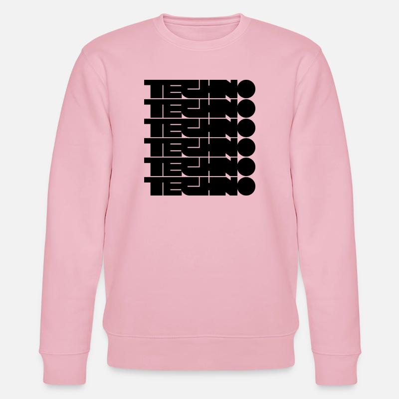 Techno-Bold-Logo-Design - Stanley/Stella Unisex Bio-Sweatshirt CHANGER  - Hellrosa