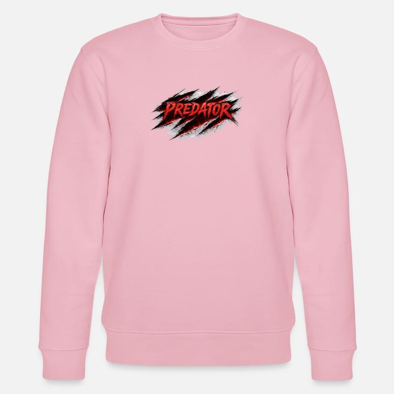 Style rétro Predator Scratch - Sweat bio CHANGER Stanley/Stella Unisexe - rose pâle