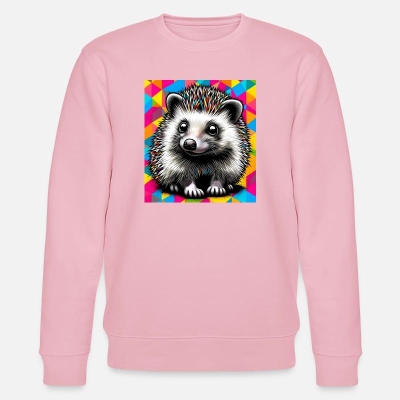 Igel - Stanley/Stella Unisex Bio-Sweatshirt CHANGER  - Hellrosa