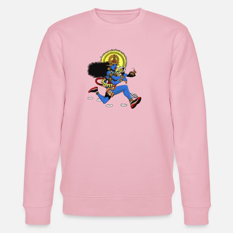 Kali-Läufer - Stanley/Stella Unisex Bio-Sweatshirt CHANGER  - Hellrosa