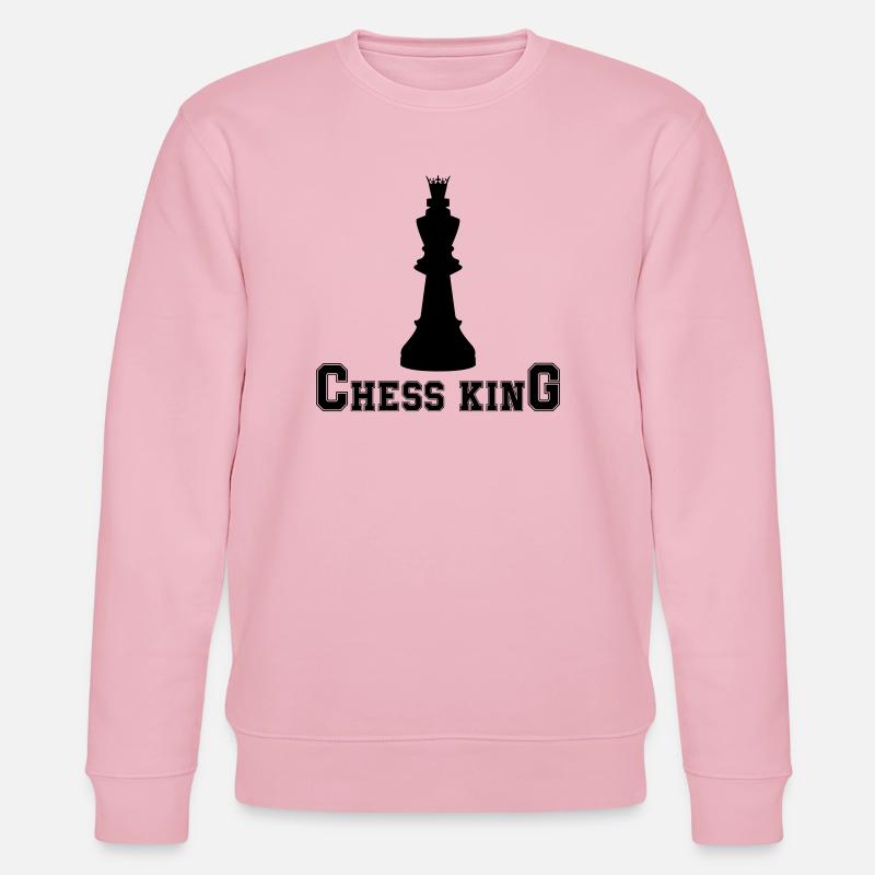 Roi des échecs - Sweat bio CHANGER Stanley/Stella Unisexe - rose pâle