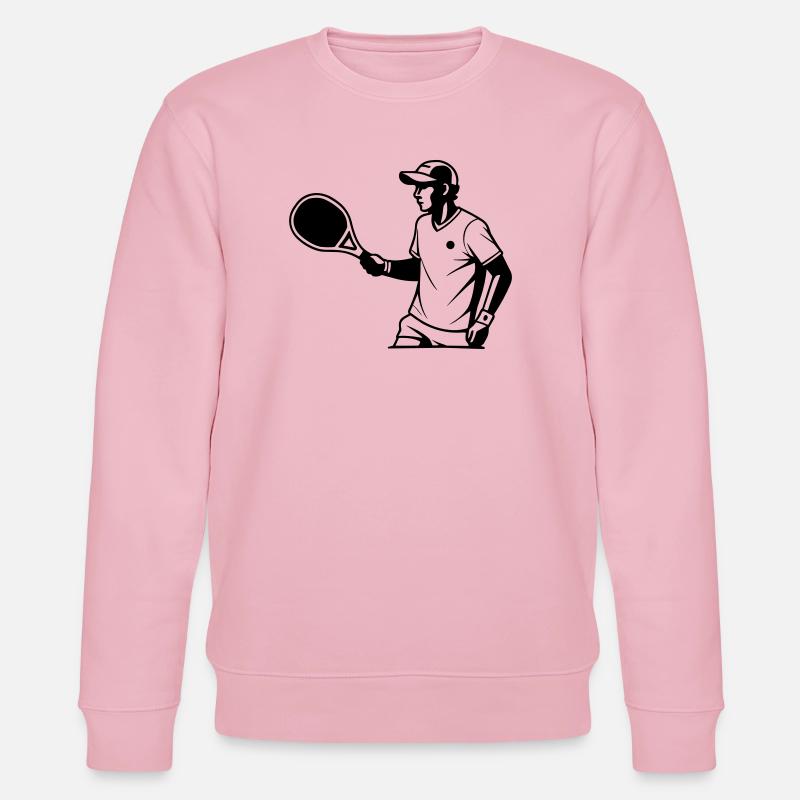 Padel - Stanley/Stella Unisex Bio-Sweatshirt CHANGER  - Hellrosa