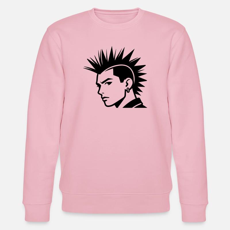 Punk - Sweat bio CHANGER Stanley/Stella Unisexe - rose pâle