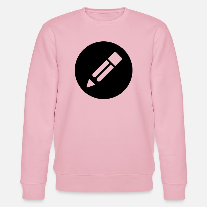Bleistift - Stanley/Stella Unisex Bio-Sweatshirt CHANGER  - Hellrosa