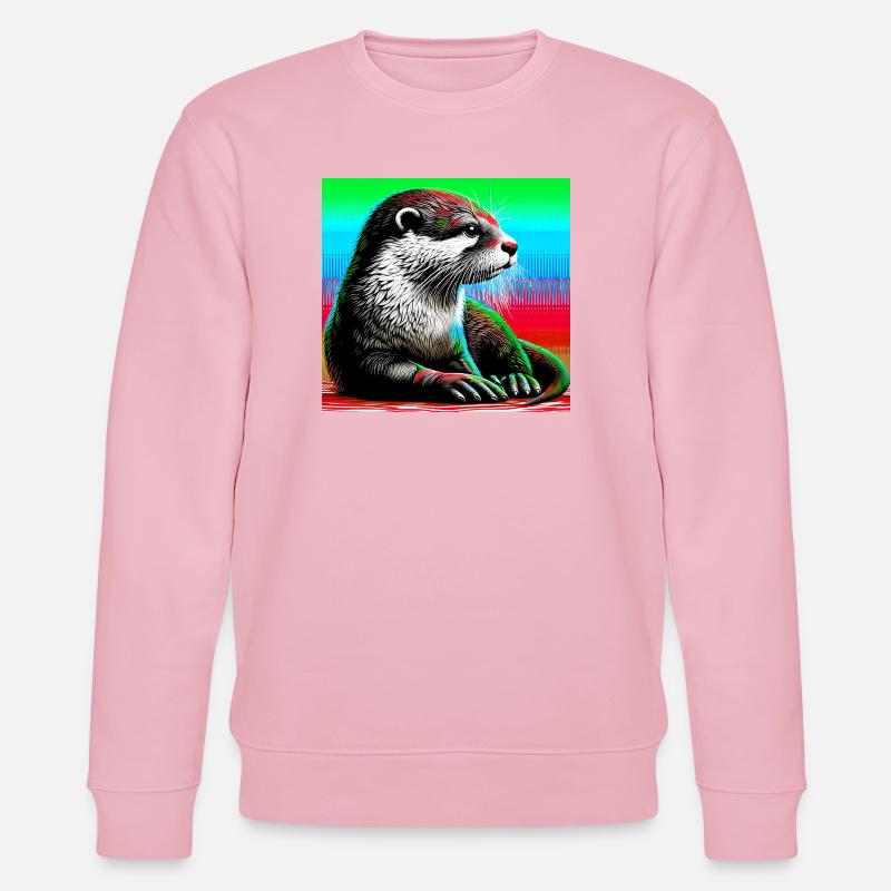 Otter - Stanley/Stella Unisex Bio-Sweatshirt CHANGER  - Hellrosa