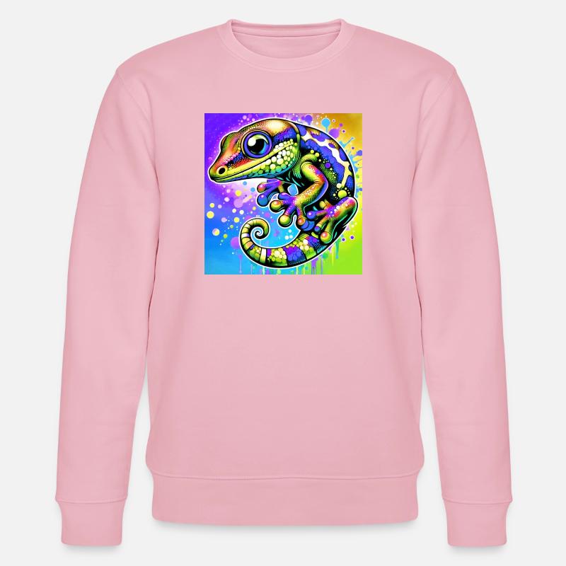 Gecko - Sweat bio CHANGER Stanley/Stella Unisexe - rose pâle