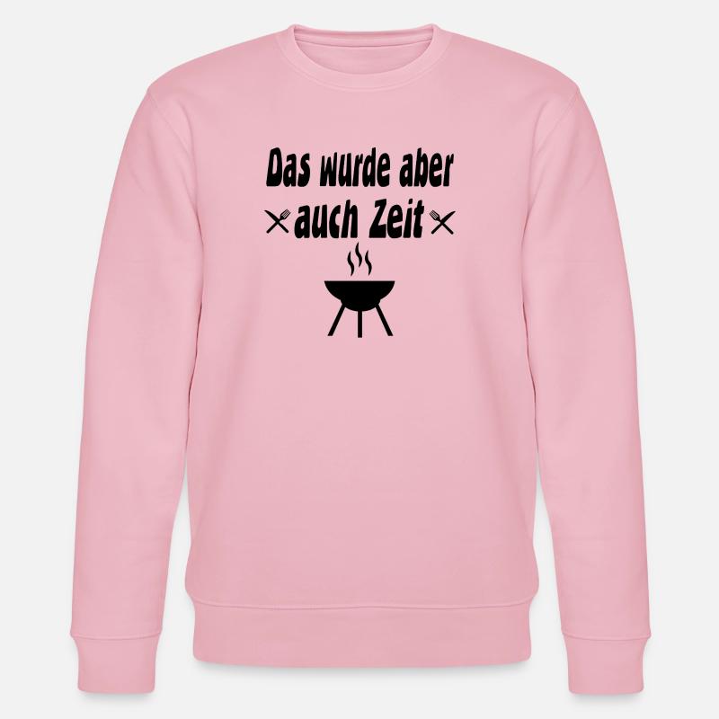 Grillen - Stanley/Stella Unisex Bio-Sweatshirt CHANGER  - Hellrosa
