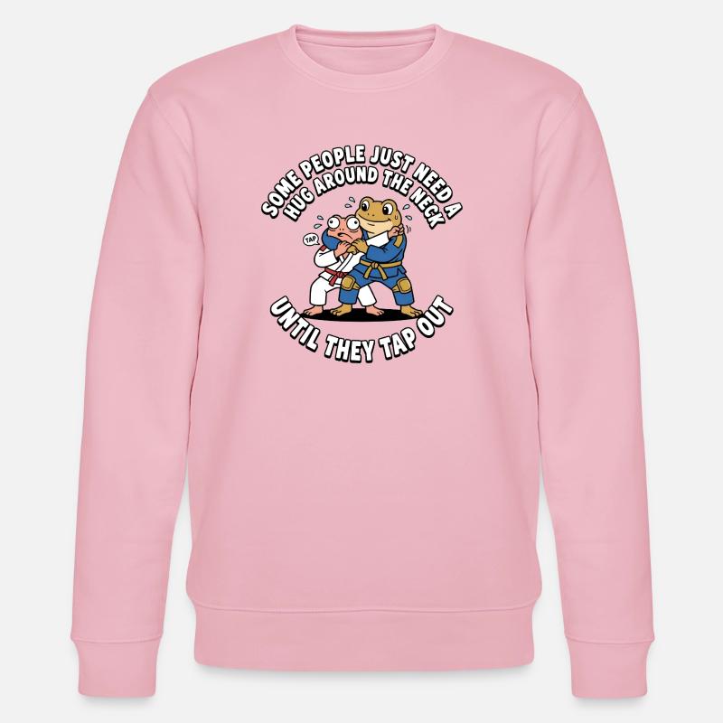 Some people just need a hug - Stanley/Stella CHANGER Unisex Organic Sweatshirt - cotton pink
