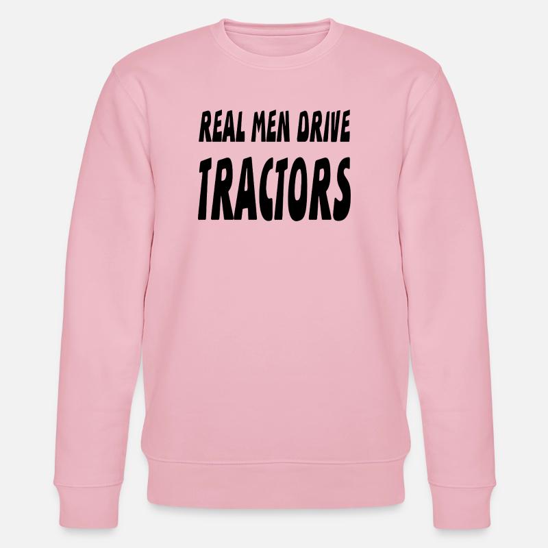 Traktor - Stanley/Stella Unisex Bio-Sweatshirt CHANGER  - Hellrosa