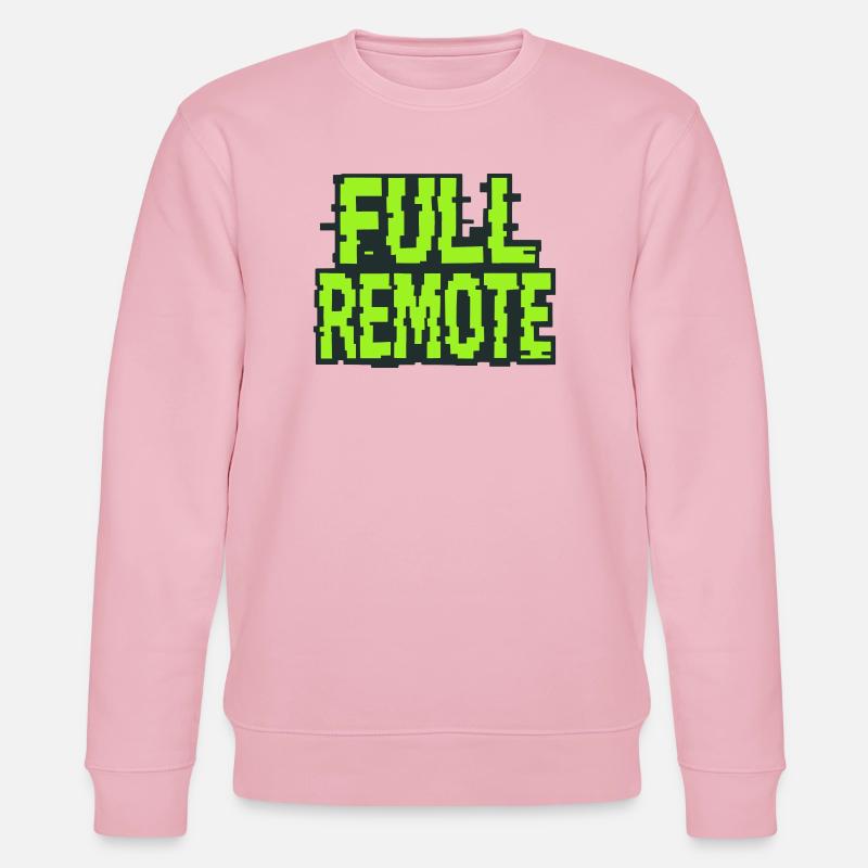 Vollständig remote: 100% Remote-Experte - Stanley/Stella Unisex Bio-Sweatshirt CHANGER  - Hellrosa