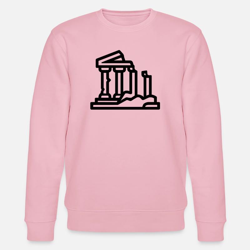 Trümmer - Stanley/Stella Unisex Bio-Sweatshirt CHANGER  - Hellrosa