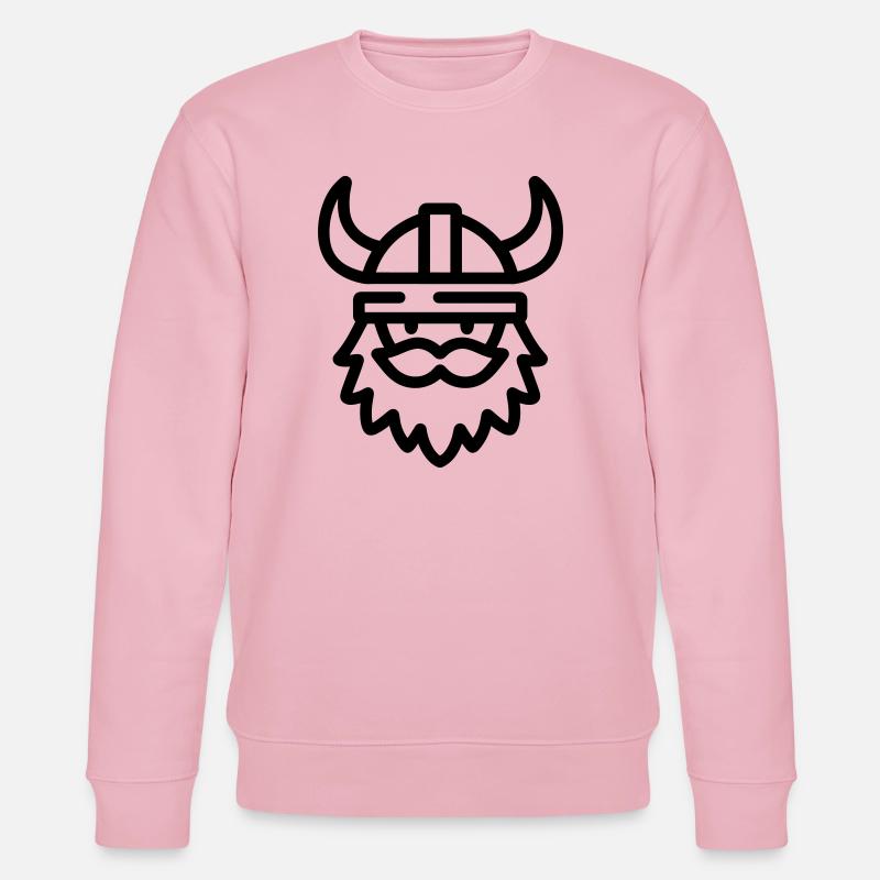 Wikinger - Stanley/Stella Unisex Bio-Sweatshirt CHANGER  - Hellrosa