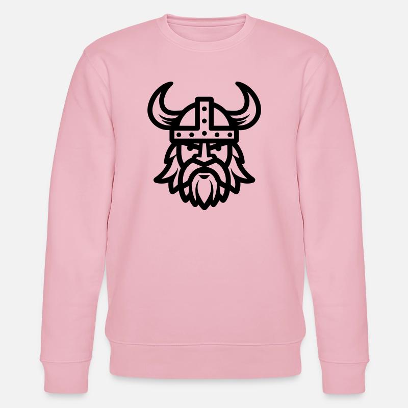 Wikinger - Stanley/Stella Unisex Bio-Sweatshirt CHANGER  - Hellrosa