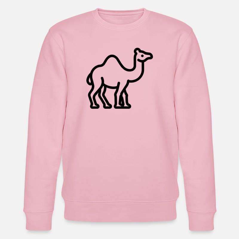 chameau - Sweat bio CHANGER Stanley/Stella Unisexe - rose pâle