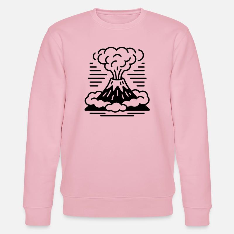 vulkan - Stanley/Stella CHANGER økologisk unisex-sweatshirt - lyserosa