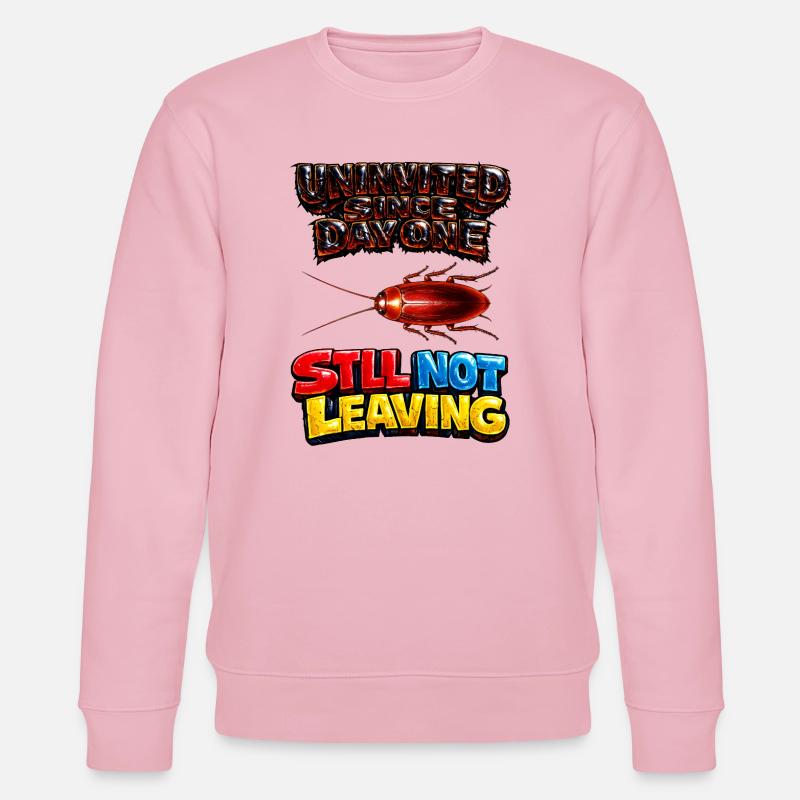 Nicht ständig verschwinden - Stanley/Stella Unisex Bio-Sweatshirt CHANGER  - Hellrosa