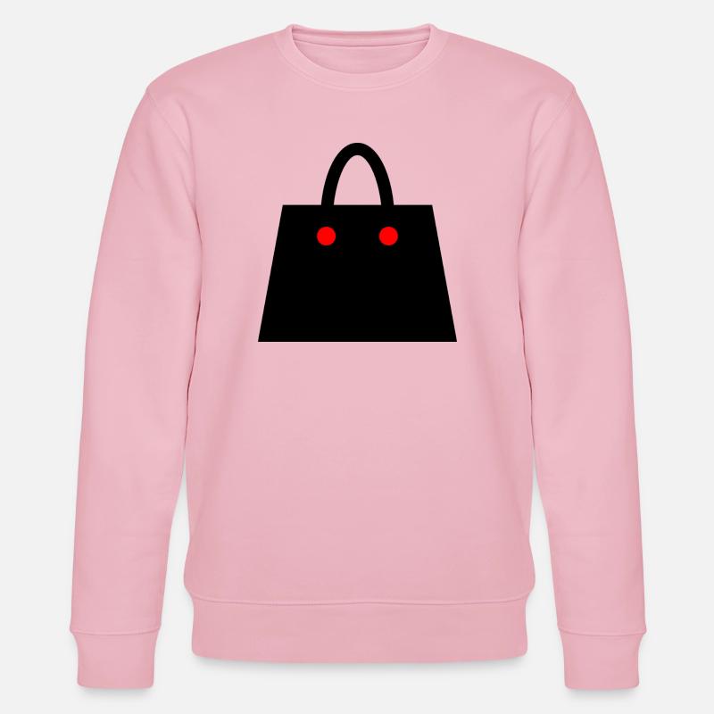 Handtasche - Stanley/Stella Unisex Bio-Sweatshirt CHANGER  - Hellrosa