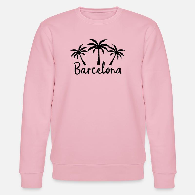 Barcelone - Stanley/Stella CHANGER Unisex Organic Sweatshirt - cotton pink